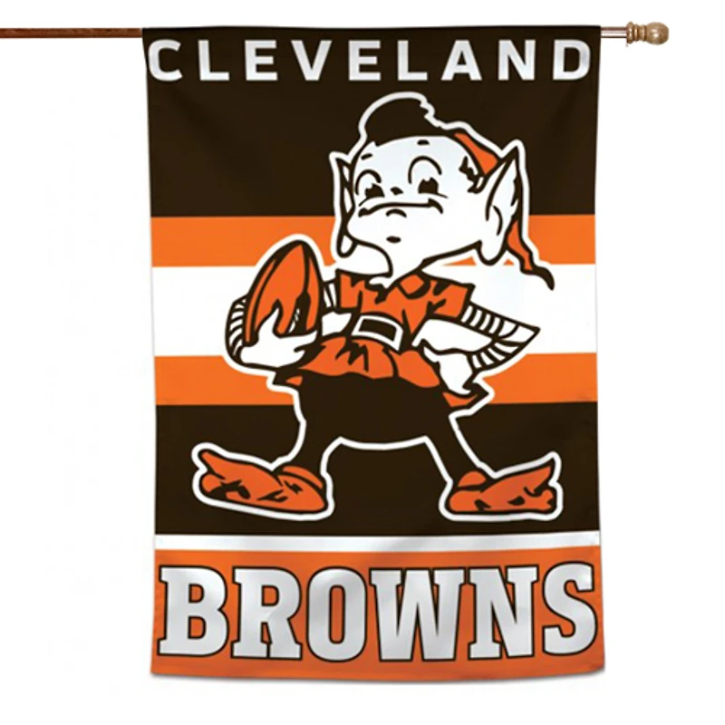 WinCraft Cleveland Browns 28" x 40" Bannière verticale simple face avec logo classique
