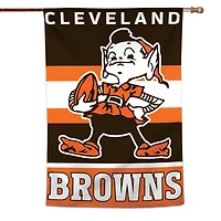 WinCraft Cleveland Browns 28" x 40" Bannière verticale simple face avec logo classique
