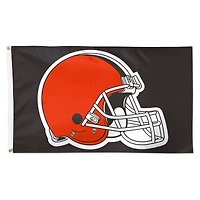 WinCraft Cleveland Browns 3' x 5' Logo Single-Sided Deluxe Flag