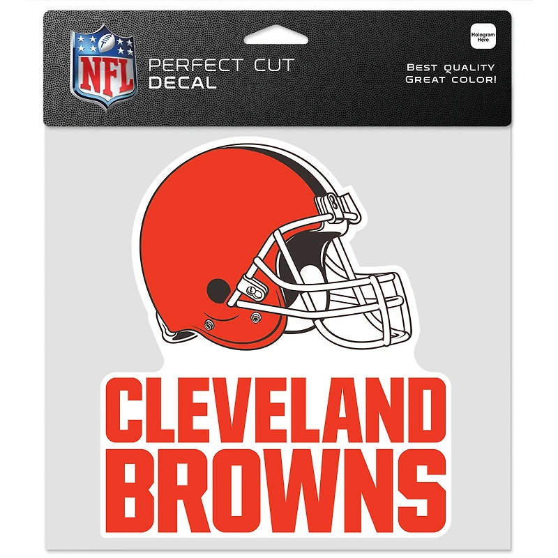 Autocollant de voiture couleur WinCraft Cleveland Browns 8" x 8"