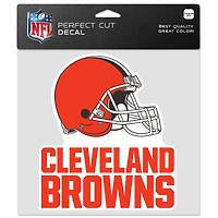 Autocollant de voiture couleur WinCraft Cleveland Browns 8" x 8"
