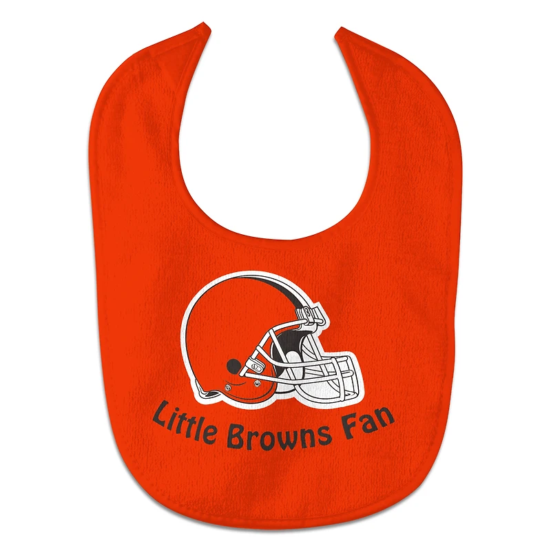 Bavoir pour bébé WinCraft Cleveland Browns All Pro