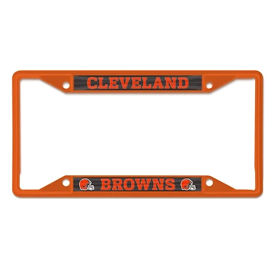 WinCraft Cleveland Browns Chrome Color License Plate Frame