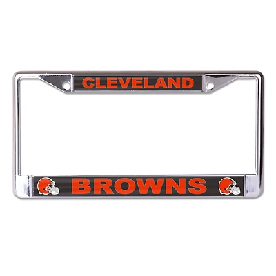 WinCraft Cleveland Browns Laser Cut Metal License Plate Frame