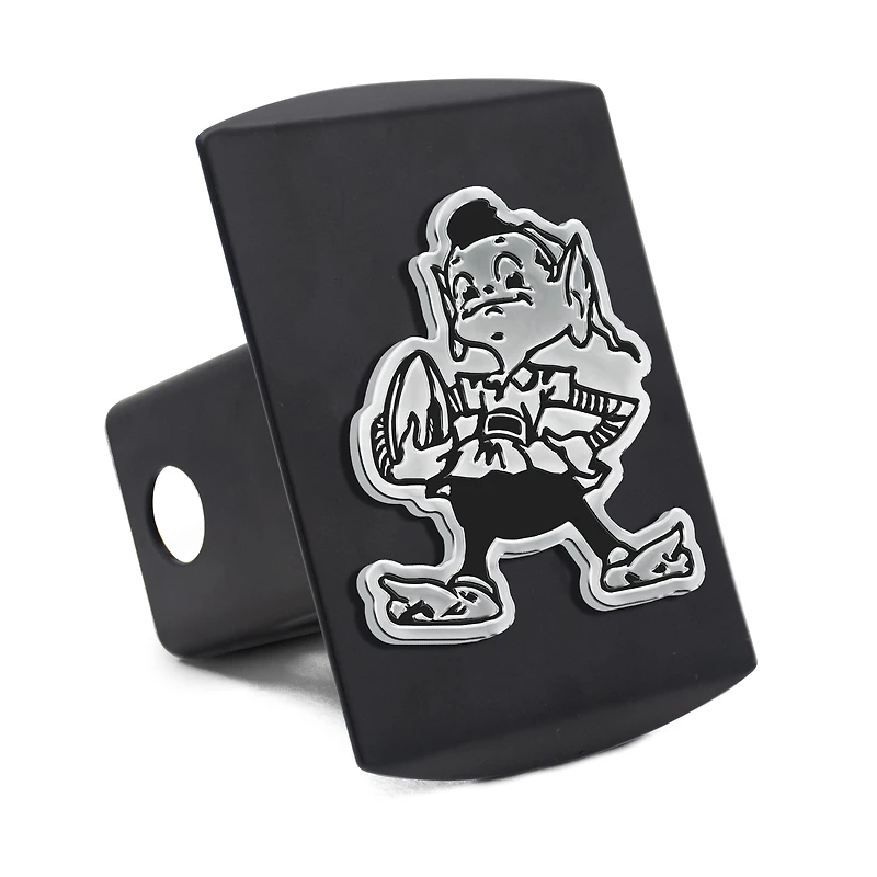 WinCraft Cleveland Browns Premium Metal Chrome Logo Hitch Cover
