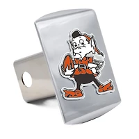 WinCraft Cleveland Browns Premium Metal Hitch Cover
