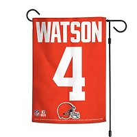WinCraft Deshaun Watson Cleveland Browns 12" x 18" Player Double-Sided Garden Flag