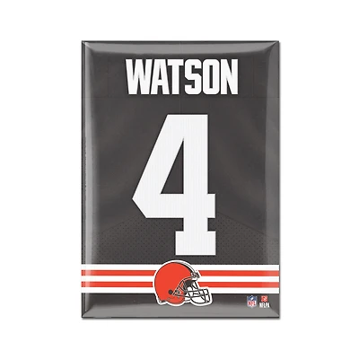 WinCraft Deshaun Watson Cleveland Browns 2.5'' x 3.5'' Player Magnet