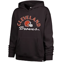 Sweat à capuche Whirlwind Naomi marron '47 pour femme des Cleveland Browns
