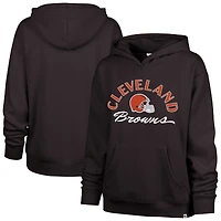 Sweat à capuche Whirlwind Naomi marron '47 pour femme des Cleveland Browns