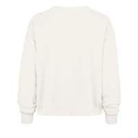 Women's '47 Cream Cleveland Browns Dawg Pound XL Muse Sydney Long Sleeve T-Shirt