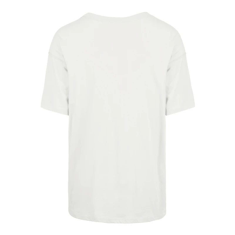 Women's '47 Cream Cleveland Browns Dawg Pound XL Premier Sadie Oversized T-Shirt