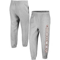 Pantalon de survêtement '47 gris chiné pour femmes Cleveland Browns Double Pro Harper Jogger
