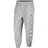 Pantalon de survêtement '47 gris chiné pour femmes Cleveland Browns Double Pro Harper Jogger