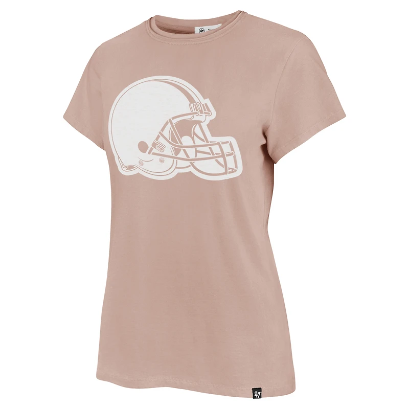 T-shirt rose clair pour femme « 47 » Cleveland Browns Premier Frankie