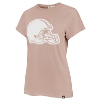 T-shirt rose clair pour femme « 47 » Cleveland Browns Premier Frankie