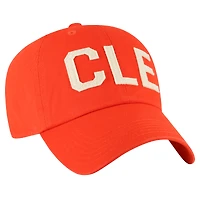 Casquette réglable '47 orange Cleveland Browns Finely Clean Up pour femmes