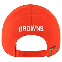 Casquette réglable '47 orange Cleveland Browns Finely Clean Up pour femmes