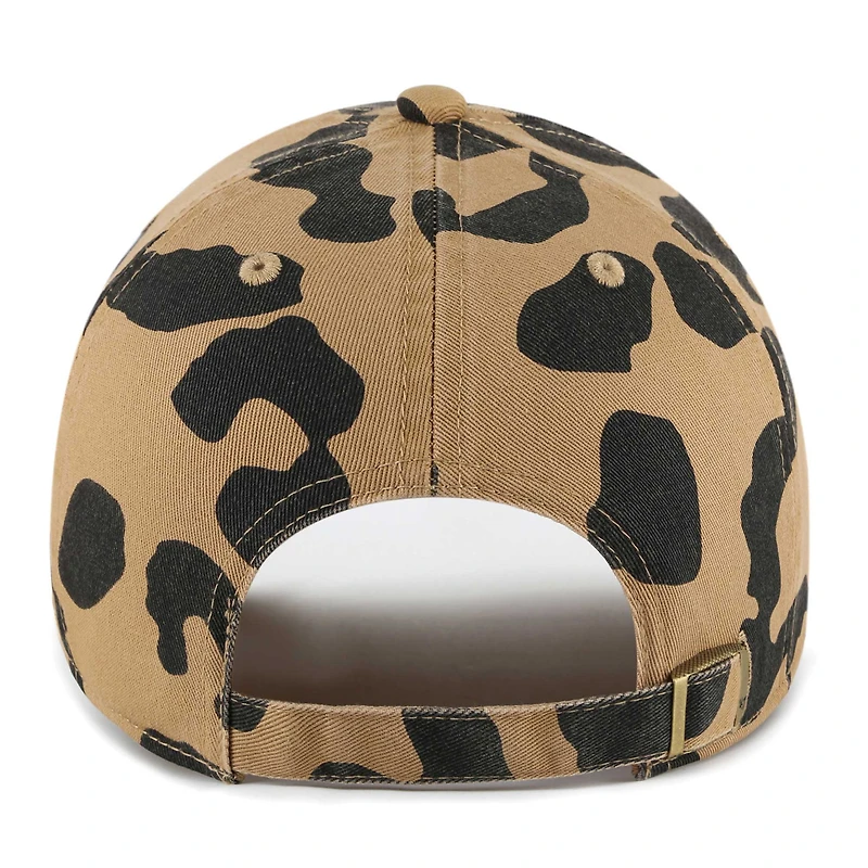 Women's '47  Tan Cleveland Browns Rosette Clean Up Adjustable Hat