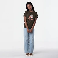 Women's Champion  Brown Cleveland Browns Logo T-Shirt