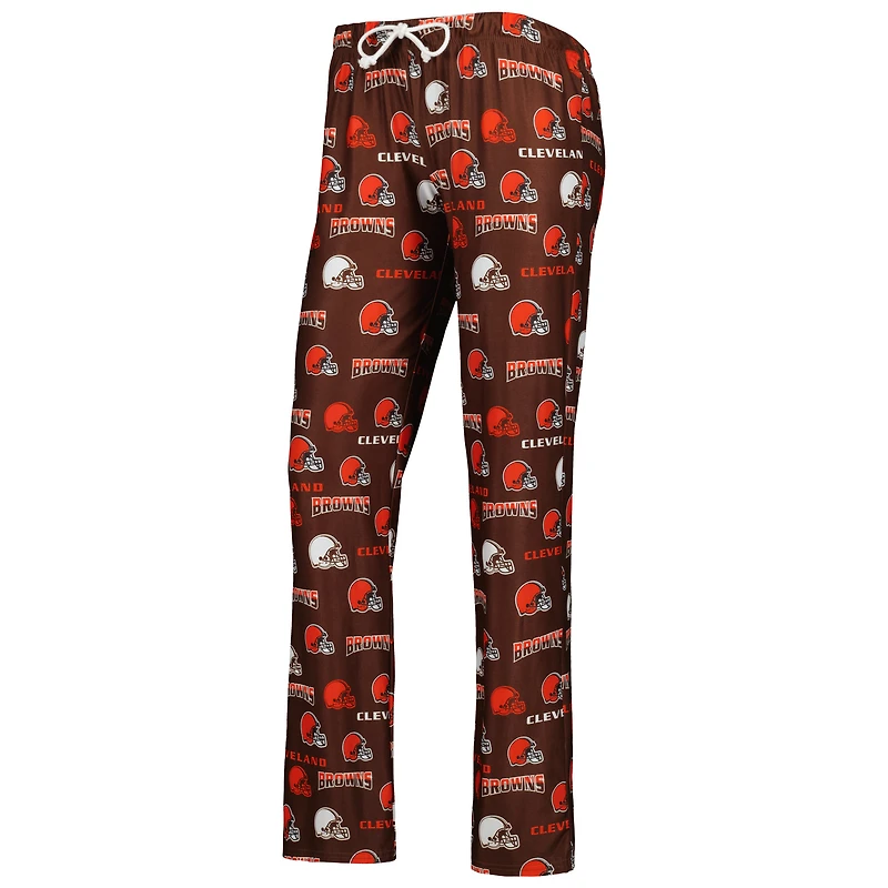 Concepts Sport Pantalon en tricot pour femme Cleveland Browns Breakthrough Marron