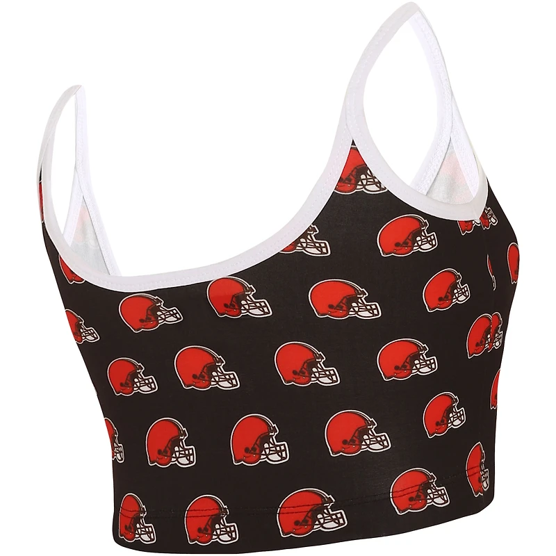Bralette Lounge Gauge Cleveland Browns de Concepts Sport pour femmes