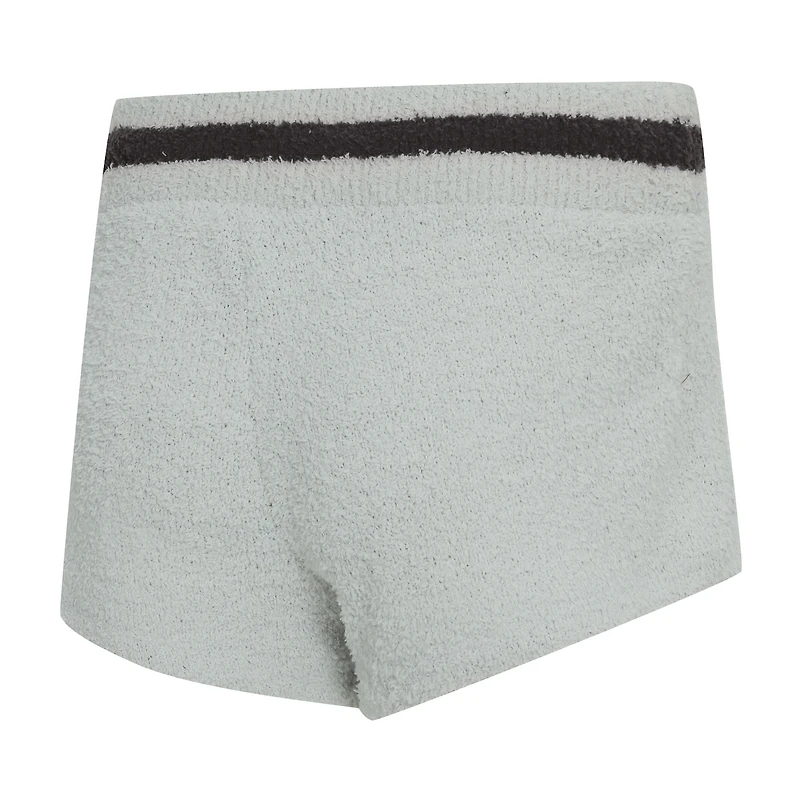 Ensemble sweat à capuche et short manches longues Whitley gris Cleveland Browns pour femme Concepts Sport