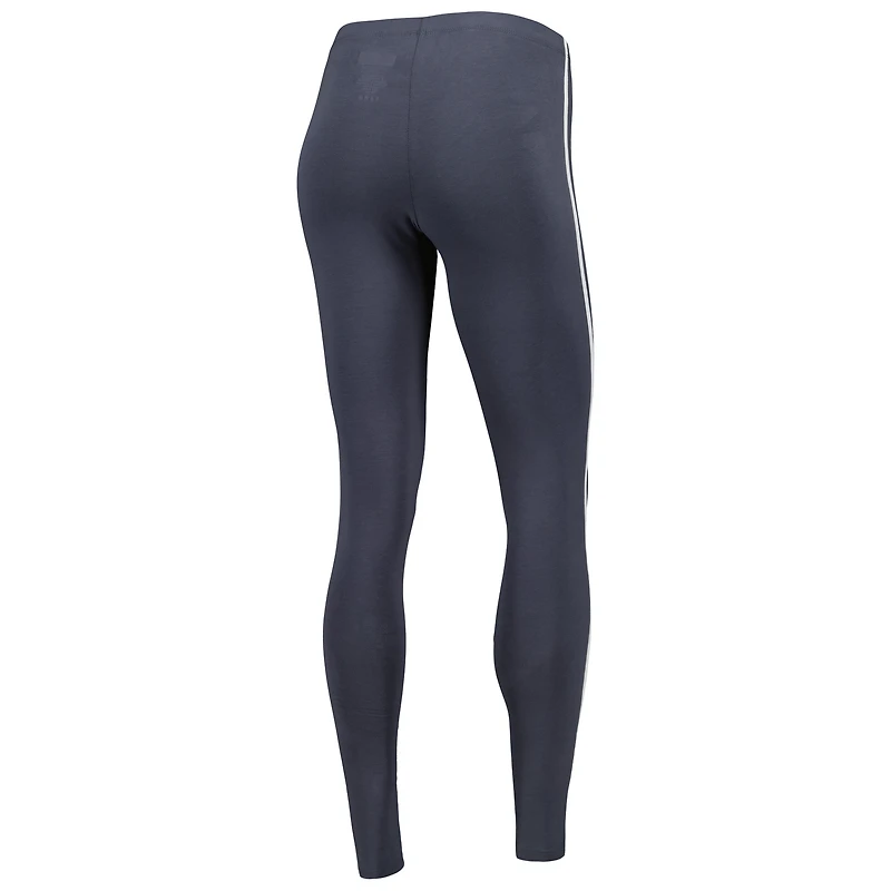 Women's Concepts Sport White/Charcoal Cleveland Browns Sonata Top & Leggings Sleep Set