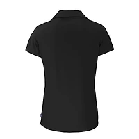 Polo à col en V noir Cutter & Buck Daybreak Eco Recycled pour femme, modèle Cleveland Browns, de la marque Buck.