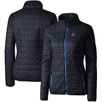 Doudoune zippée Rainier bleu marine pour femme Cutter & Buck des Cleveland Browns