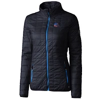 Doudoune zippée Rainier bleu marine pour femme Cutter & Buck des Cleveland Browns