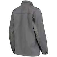Veste Dunbrooke Charcoal Cleveland Browns Zephyr Softshell pour femme