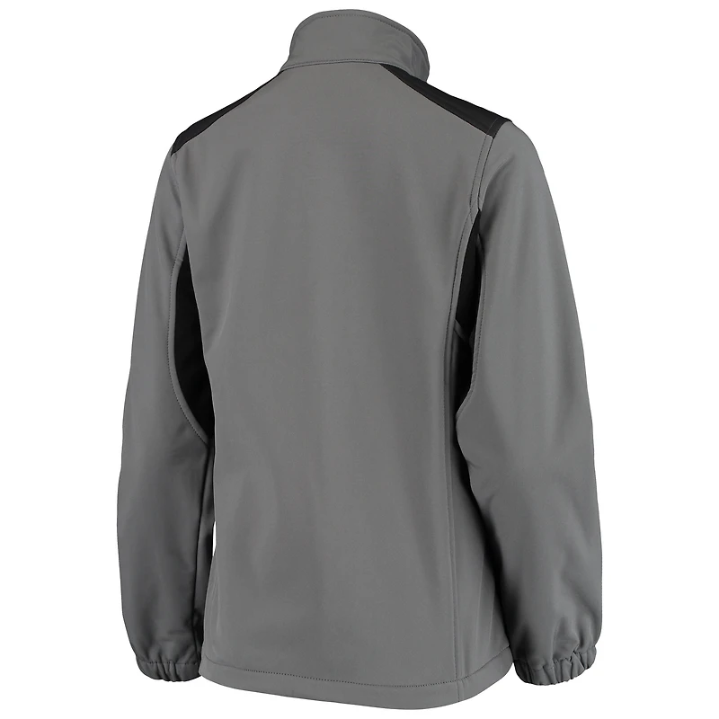 Doudoune en molleton Softshell Cleveland Browns pour femmes, gris Dunbrooke