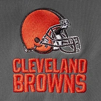 Doudoune en molleton Softshell Cleveland Browns pour femmes, gris Dunbrooke