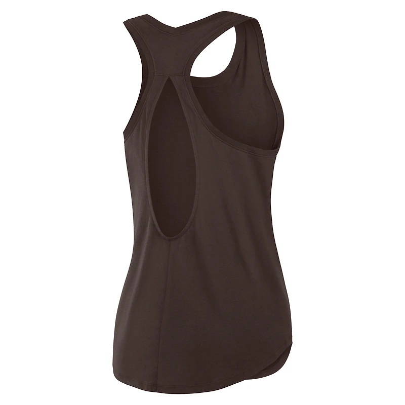 Débardeur Fanatics Brown pour femme Cleveland Browns Iron Fan