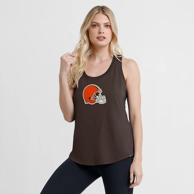 Débardeur Fanatics Brown pour femme Cleveland Browns Iron Fan