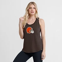 Débardeur Fanatics Brown pour femme Cleveland Browns Iron Fan