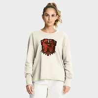 Women's Fanatics Cream Cleveland Browns Dove Legacy Long Sleeve T-Shirt