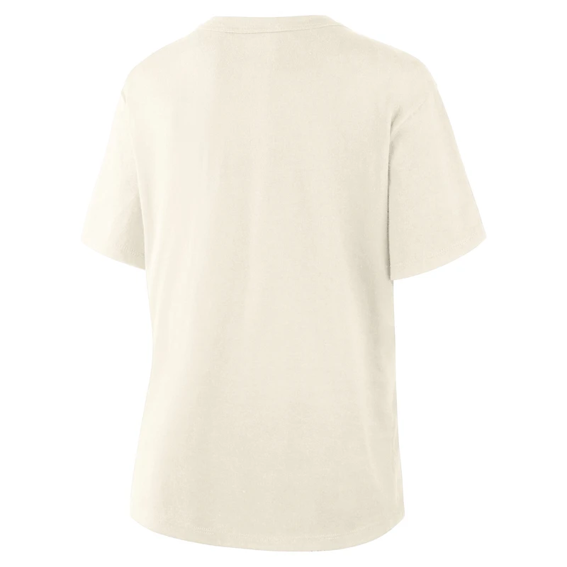 Women's Fanatics Cream Cleveland Browns Dove Legacy T-Shirt