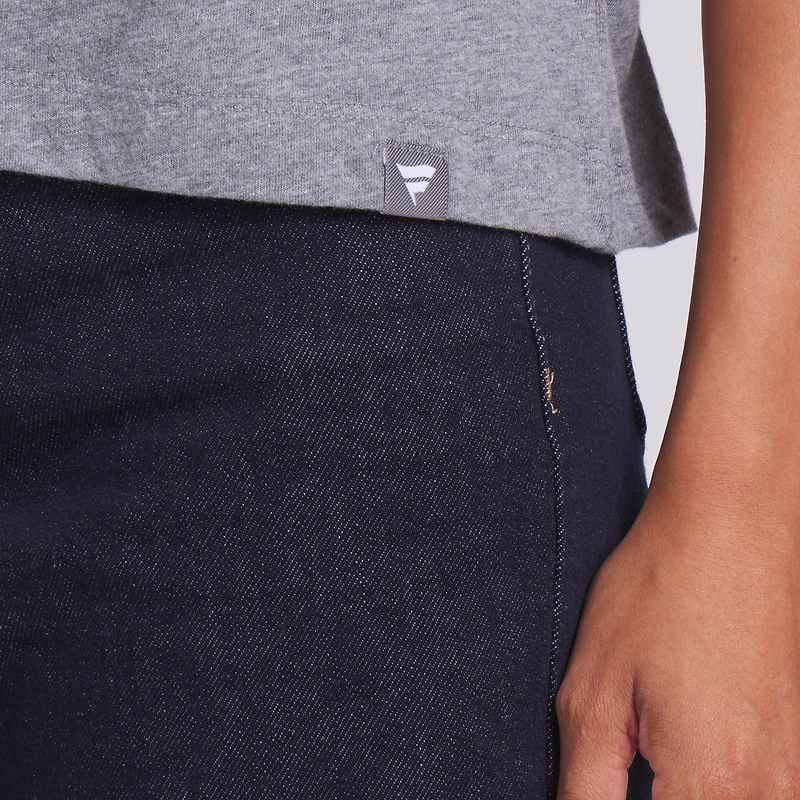 T-shirt boxy tri-blend gris chiné Fanatics pour femme