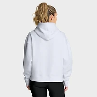 Women's Fanatics White Cleveland Browns Eligible Receiver Legacy Pullover Hoodie