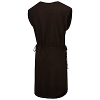 Women's G-III 4Her by Carl Banks Brown Cleveland Browns G.O.A.T. Swimsuit Cover-Up