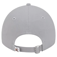 Women's New Era Gray Cleveland Browns Main 9TWENTY Adjustable Hat