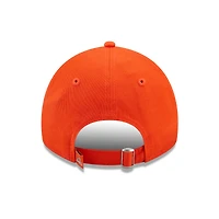 Casquette ajustable orange Cleveland Browns Core Classic 2.0 9TWENTY New Era pour femme