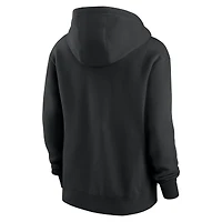 Sweat à capuche Nike noir Cleveland Browns 2024 NFL Crucial Catch Club pour femme