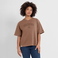 T-shirt Nike marron Glory Arch Boxy pour femme des Cleveland Browns