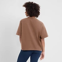 T-shirt Nike marron Glory Arch Boxy pour femme des Cleveland Browns