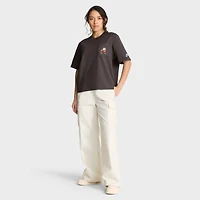 T-shirt Nike marron à poche carrée Rewind des Cleveland Browns pour femme