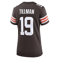 Maillot de match Nike Cedric Tillman Brown des Cleveland Browns pour femme