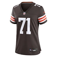 Women's Nike Cornelius Lucas  Brown Cleveland Browns Team Game Jersey